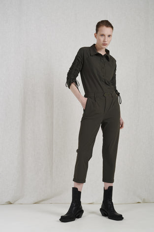 Blouse Regina Technical Jersey | Army