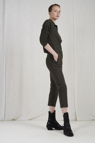 Blouse Regina Technical Jersey | Army