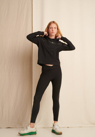 Hoodie JLSport Technical Jersey | Black