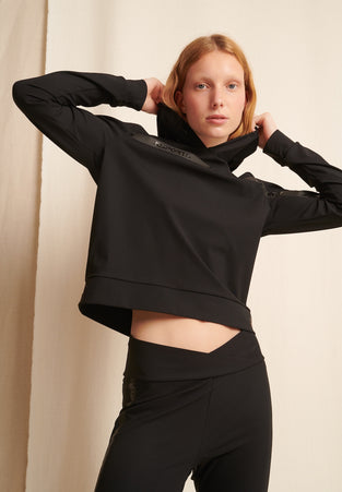 Hoodie JLSport Technical Jersey | Black