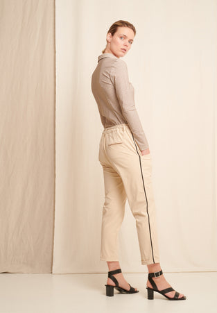Haris Pants Technical Jersey | Beige