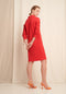 Manuela Dress Technical Jersey | Red