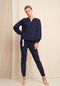 Wia Blouse Technical Jersey | Indigo