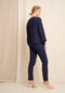 Wia Blouse Technical Jersey | Indigo