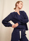 Wia Blouse Technical Jersey | Indigo