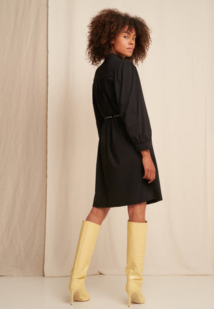 Steffi Dress Short Technical Jersey | Black