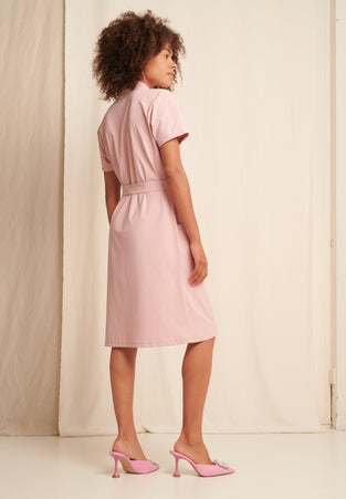 Valencia Dress Technical Jersey | Pudra