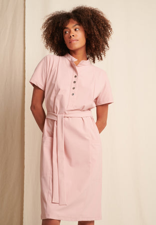 Valencia Dress Technical Jersey | Pudra