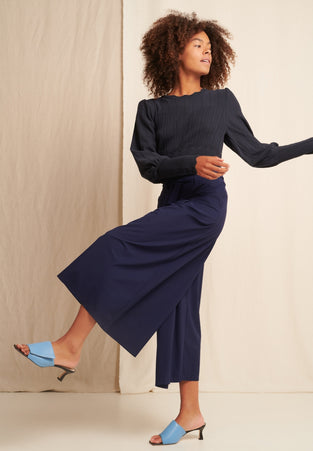 Pascalle Pants Technical Jersey | Indigo
