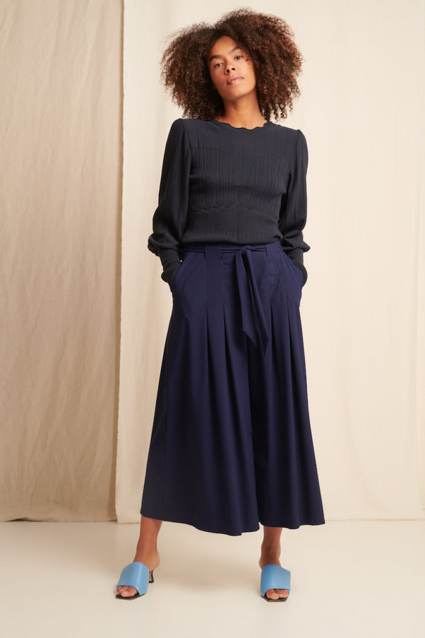 Pascalle Pants Technical Jersey | Indigo