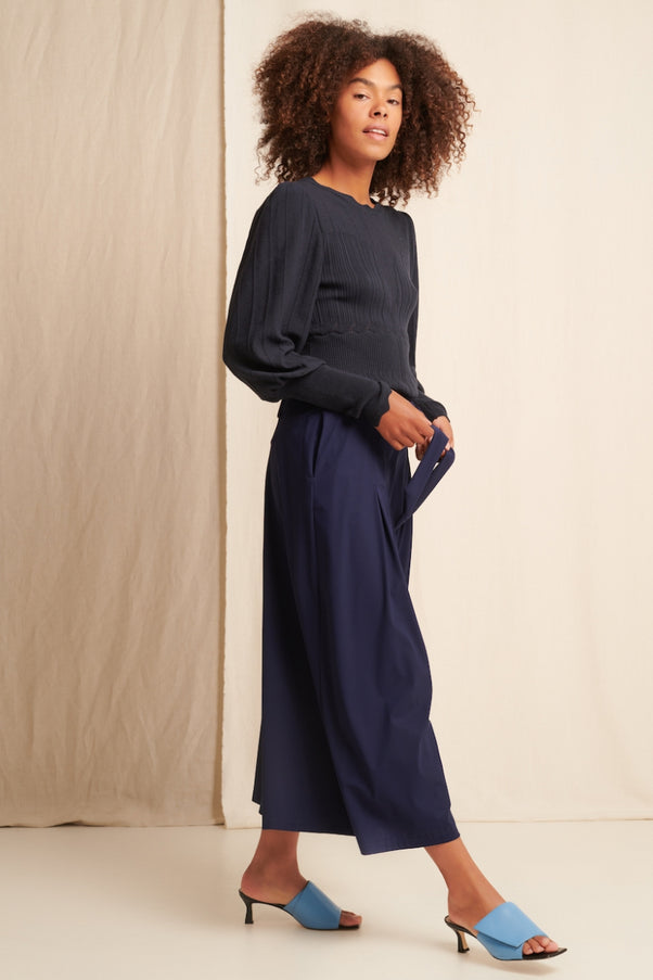 Pascalle Pants Technical Jersey | Indigo