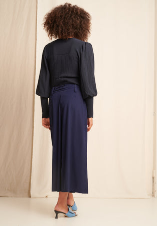 Pascalle Pants Technical Jersey | Indigo