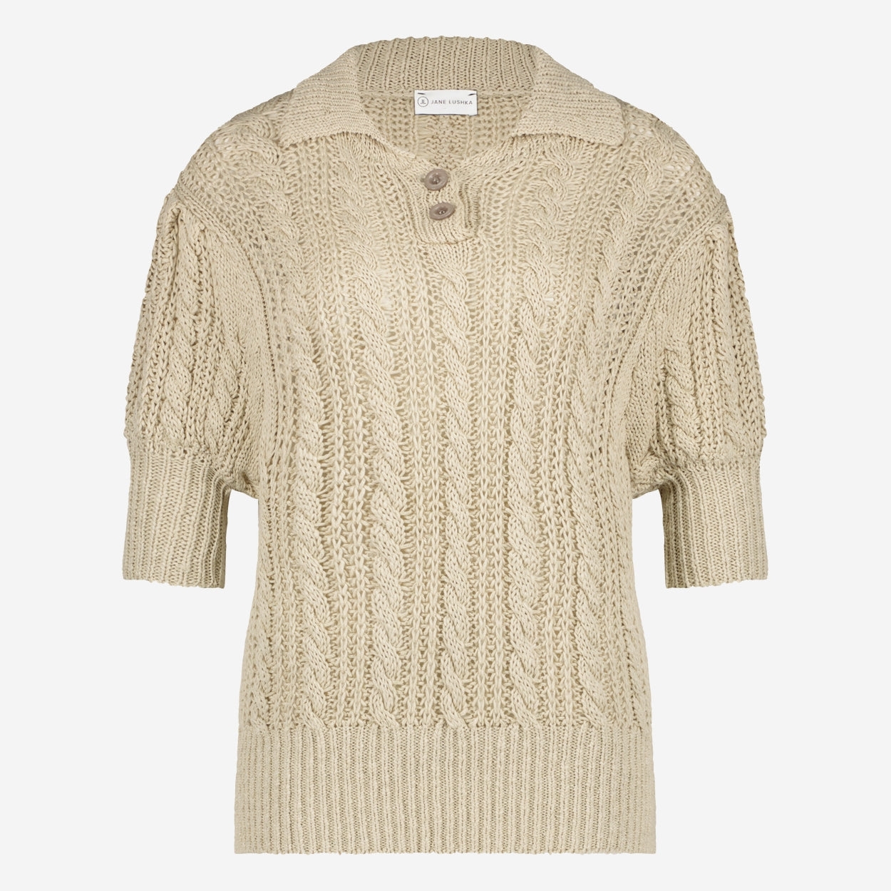 Pullover Mais PU | Beige