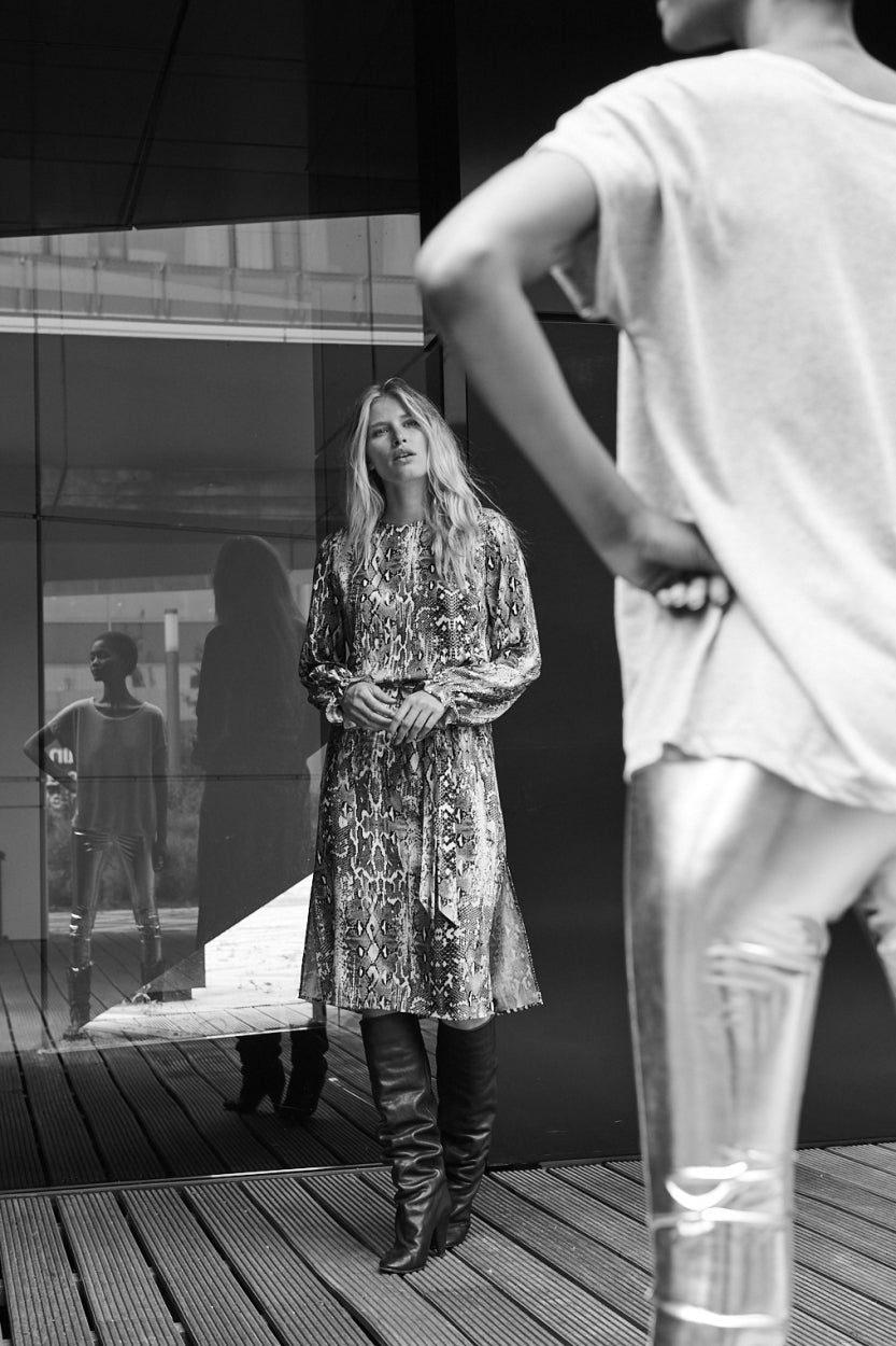 Dress Kimy | Brown snake