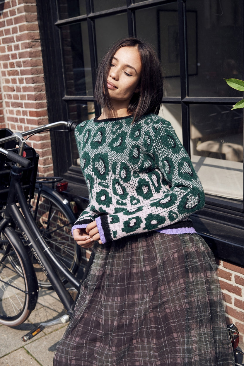 Pullover | Multi Green