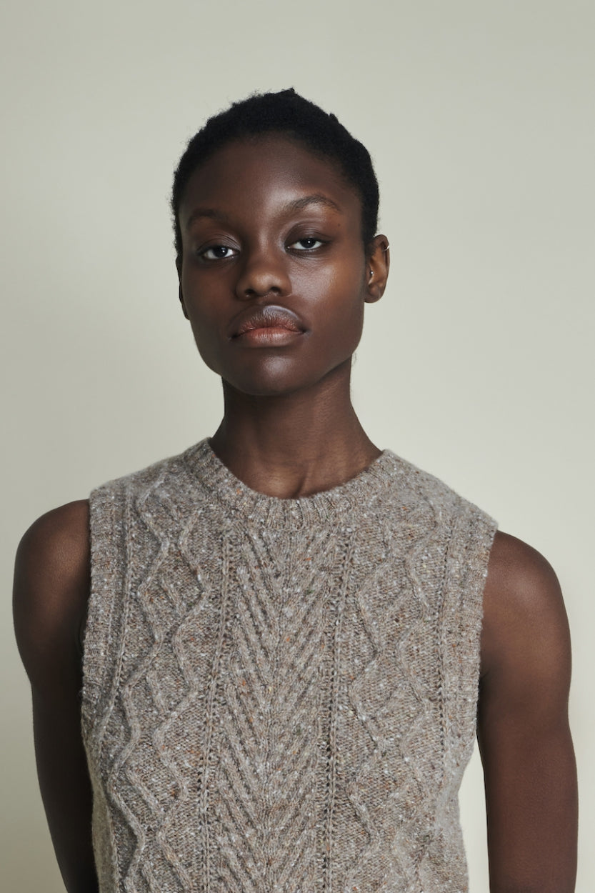 Vest Khloe | Brown
