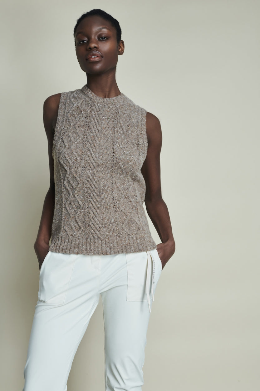 Vest Khloe | Brown