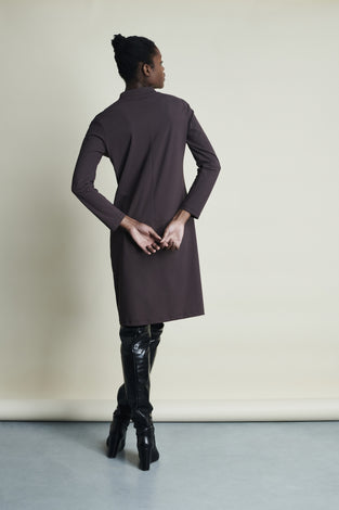 Dress Harper Technical Jersey | New Brown