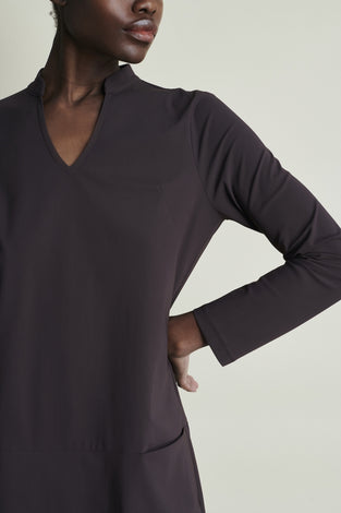 Dress Harper Technical Jersey | New Brown