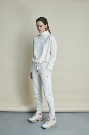 Sweat Polo | Ecru