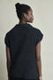 Pullover Funnelneck Pullunde | Black