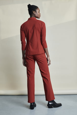 Pants Martine Technical Jersey | Brick