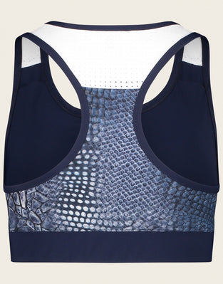 JL Bustier Da V05 | Blue/White
