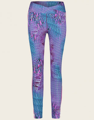 JL Legging/2 V03 | Fuxia/White