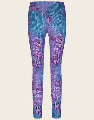 JL Legging/2 V03 | Fuxia/White