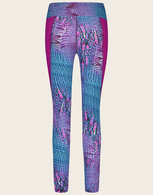 JL Legging Fold Da V03 | Fuxia/White