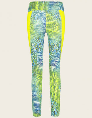 JL Legging Fold Da V02 | Lime green