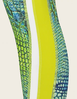 JL Legging Fold Da V02 | Lime green