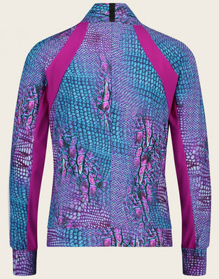 JL Jacket V03 | Fuxia/White