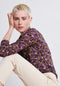 Kikkie Blouse Technical Jersey | Purple