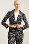 Blazer Atina | Black White