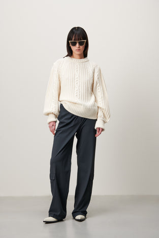Vella Pants Technical Jersey | Grey