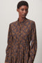 Lina Dress Technical Jersey | Brown