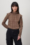 Hilary Top Technical Jersey | Brown