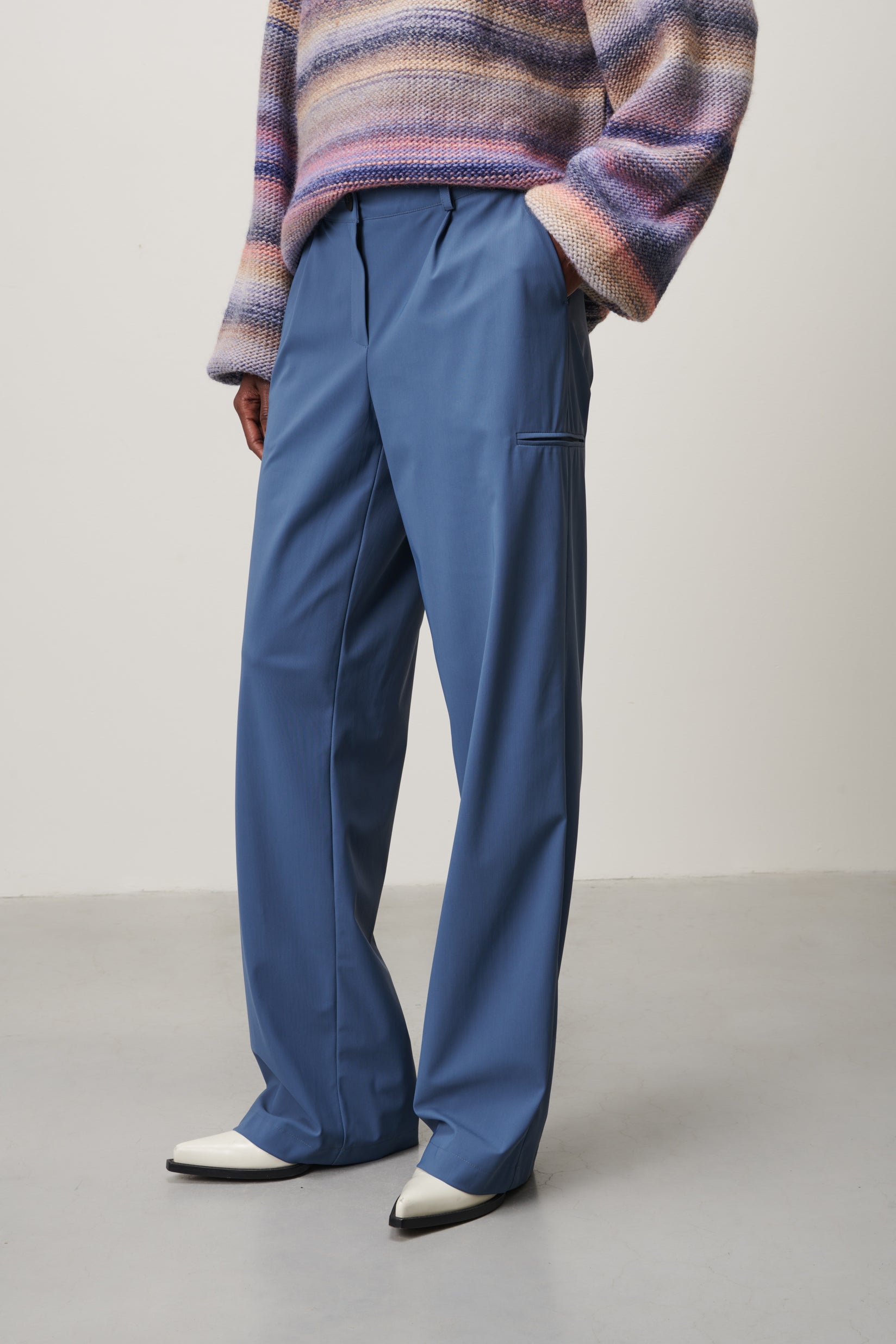 Vena Pants Technical Jersey | Mid Blue