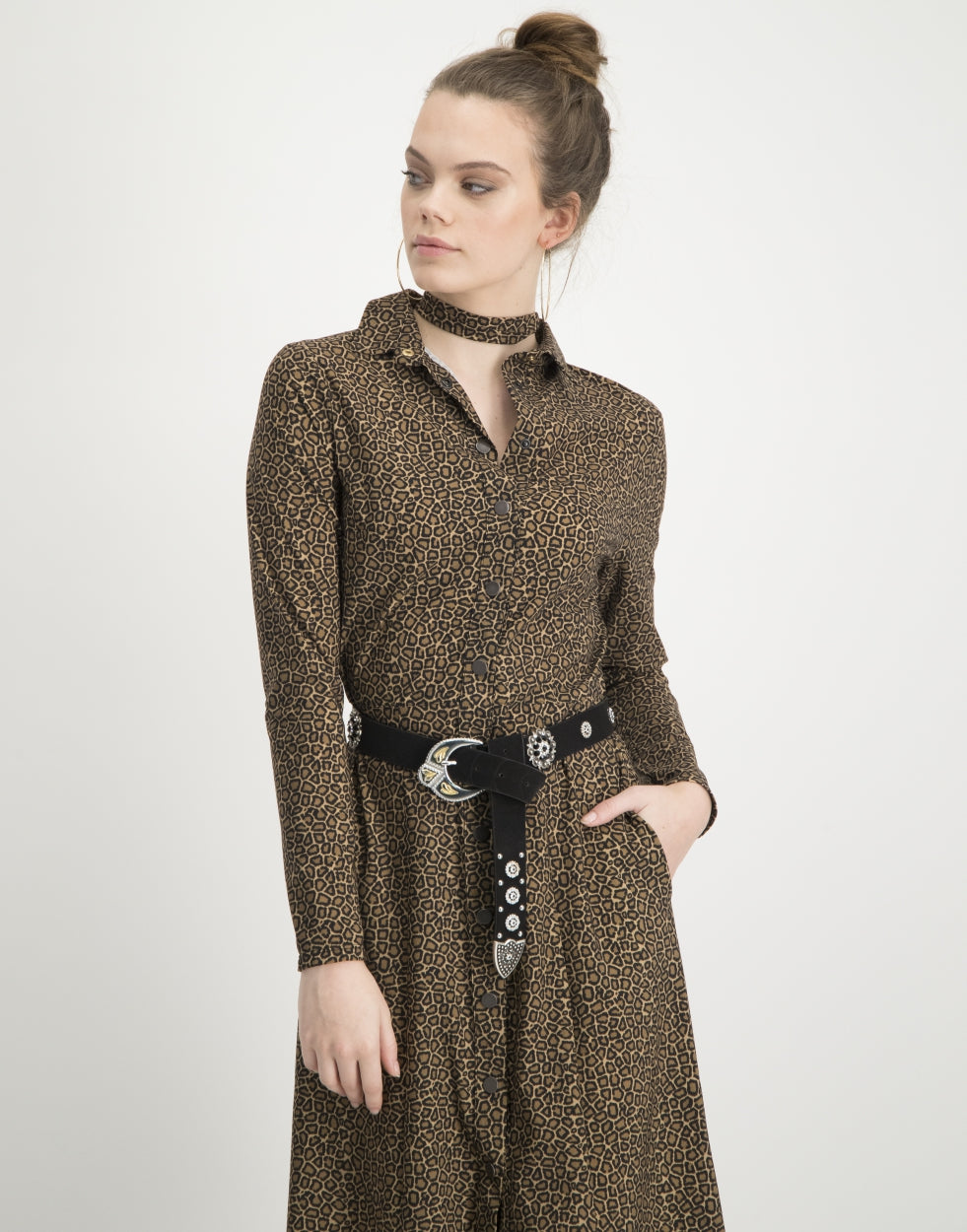 Dress Barbara | Brown