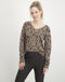 Pullover | Animal brown