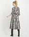 Dress Anna | Brown snake