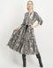 Dress Anna | Brown snake