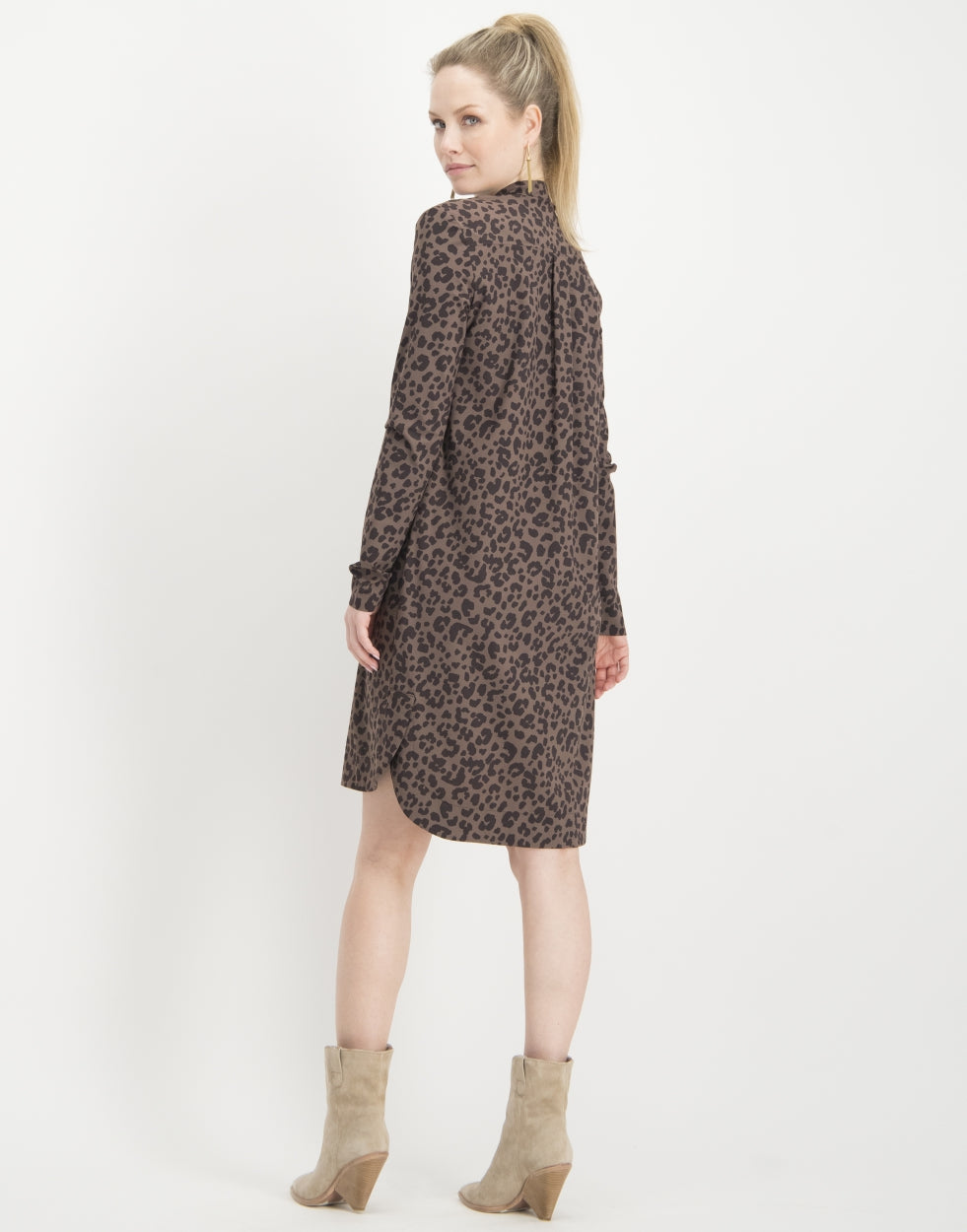 Dress Gerrie | Animal brown