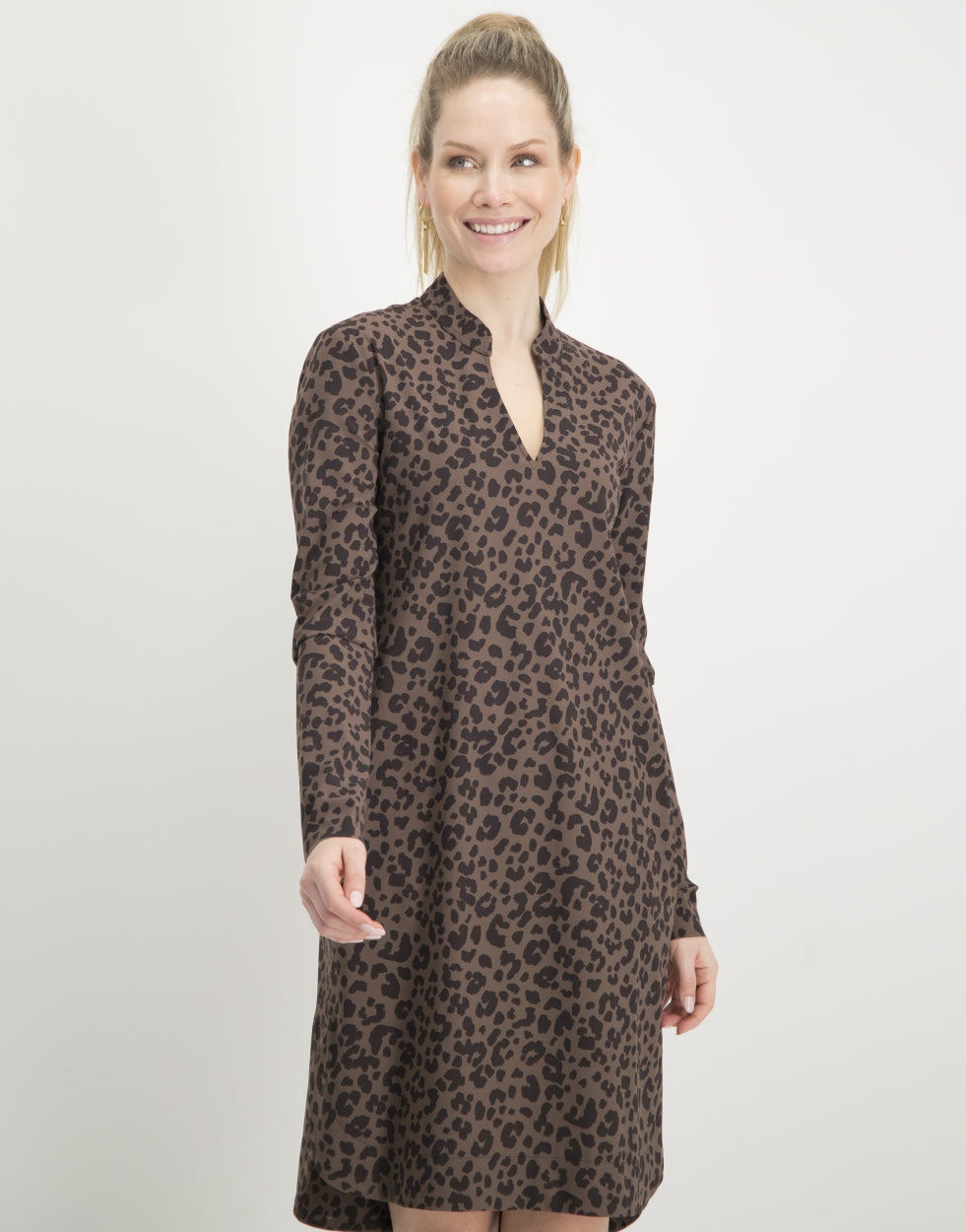 Dress Gerrie | Animal brown