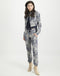 Joan Cropped Jacket Baroque | Blue