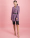 Dewi Long Blouse Animal | Fuxia