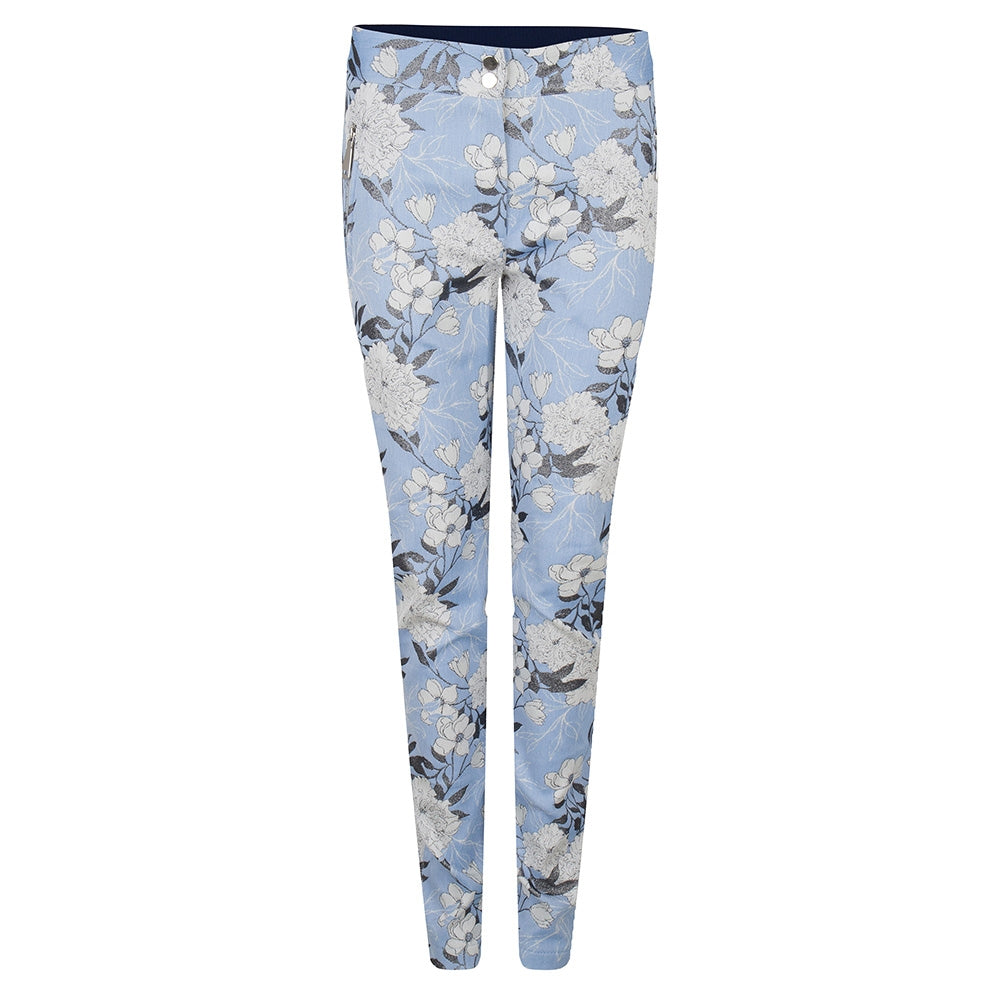 Lena Pants Floral | Blue