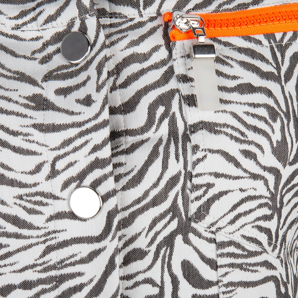 Chelsey Jacket Zebra | Ecru