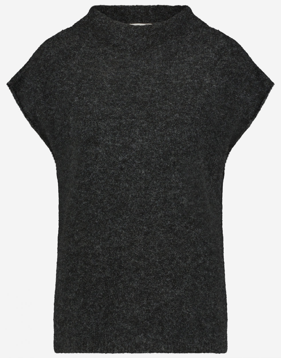 Pullover Funnelneck Pullunde | Black
